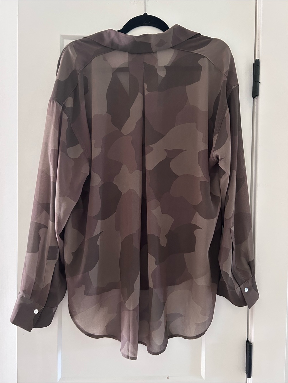 Pistola Reese sheer Olive Camo Button-Up Shirt medium - Picture 4 of 7
